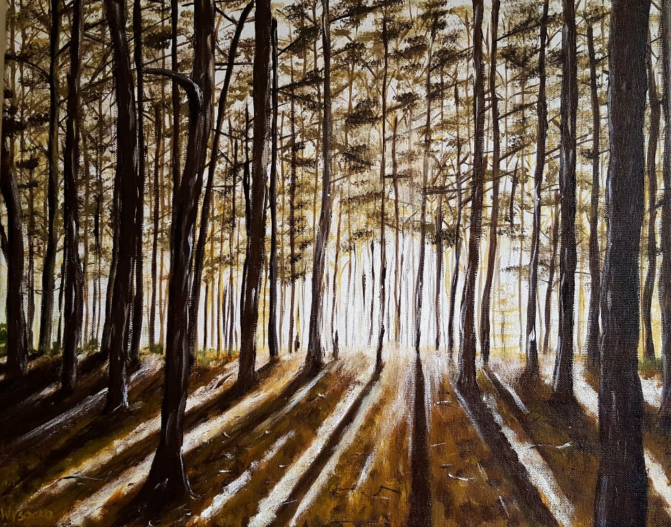 Forest / Acrylic / Canvas / 40x50