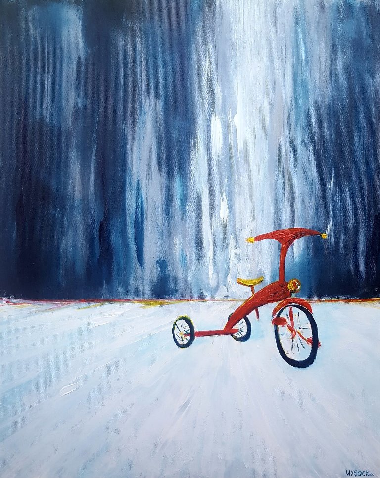 My bike / Acrylic / Canvas / 50x40